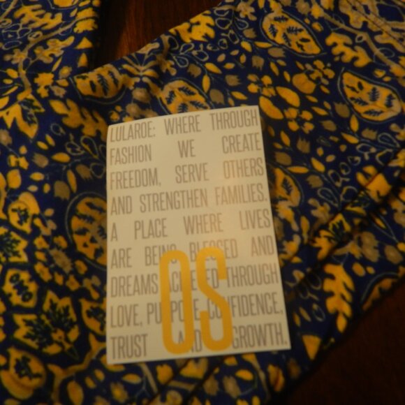 LuLaRoe OS Leggings NWOT One size - Picture 2 of 3